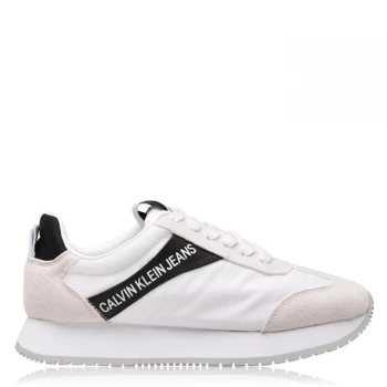 Image of Calvin Klein Jeans Jill Trainers Ladies - White/Black