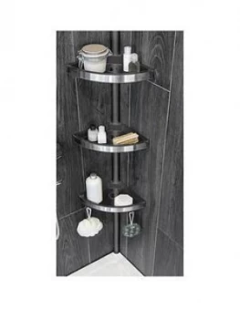 Image of Lloyd Pascal Floor To Ceiling Corner Unit - Dark Grey