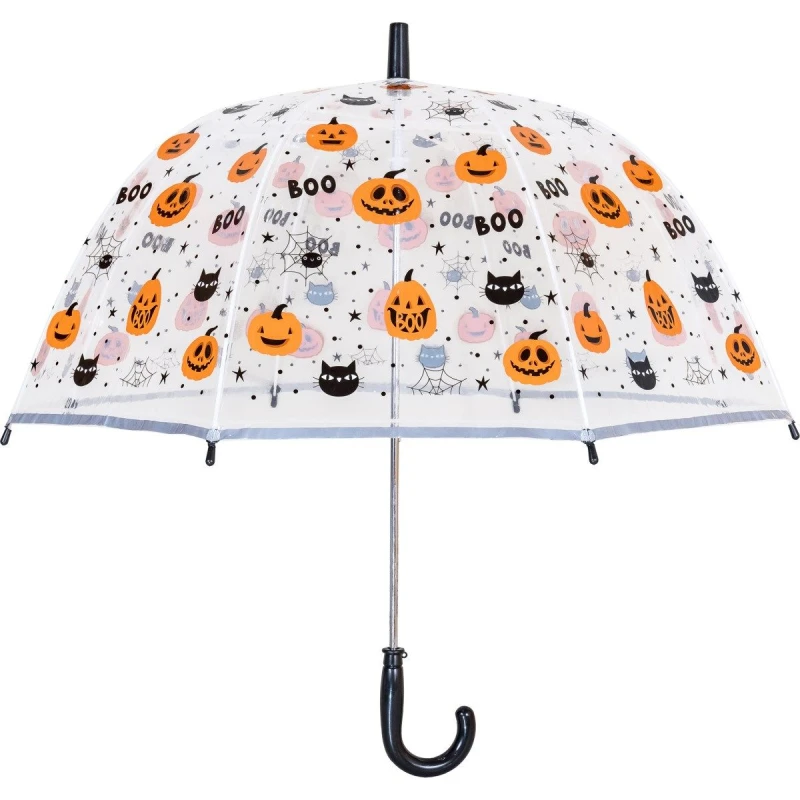Image of X-Brella Halloween Pumpkin Umbrella Clear unisex