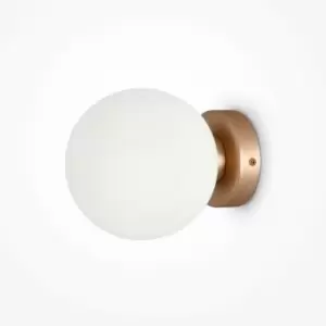 Image of Maytoni Maytoni Basic Form Small Modern Wall Lamp Gold E14