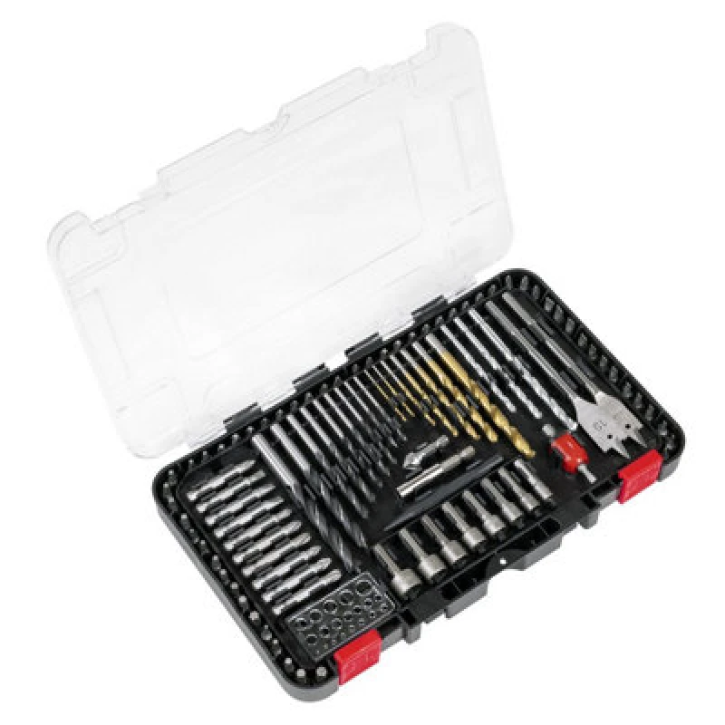 Image of Sealey 104 Piece Drill and Screwdriver Bit Accessory Set AK47104