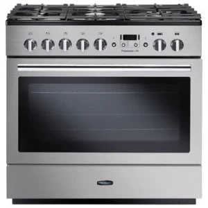 Image of Rangemaster 89060 90cm Professional FX Dual Fuel Range in Stainless Steel