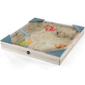 Image of Plum Junior Wooden Sandpit - Teal