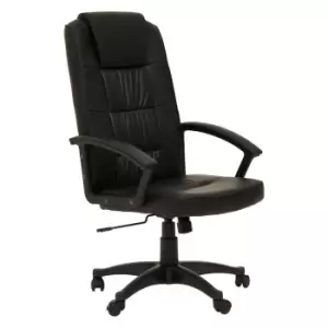 Image of Premier Housewares Brent Home Office Chair, black
