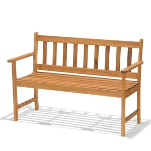 Image of Robert Dyas Tulipan 2 Seater FSC Wood Garden Bench
