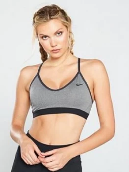 Image of Nike Training Indy Bra - Carbon Heather