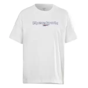 Image of Reebok Brand T-Shirt Womens - White