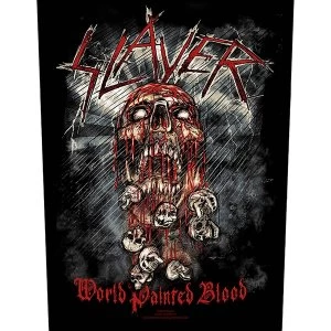 Image of Slayer - World Painted Blood Back Patch