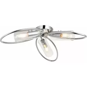 Image of Endon Amari Semi flush Light