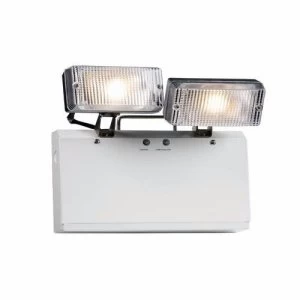 Image of KnightsBridge IP20 Twin 3W LED Spot Emergency Light