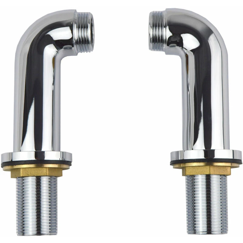 Image of NES HOME Nes Home - bathroom bath shower mixer tap legs adapter pillars extension PB102