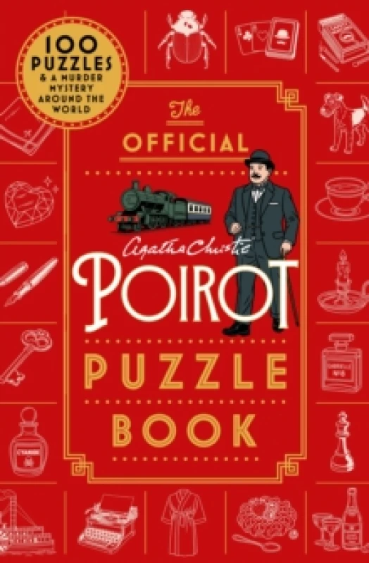 Image of The Official Poirot Puzzle Book : Put your little grey cells to the ultimate test Paperback / softback