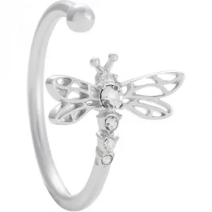 Image of Dancing Dragonfly Ring Silver Ring