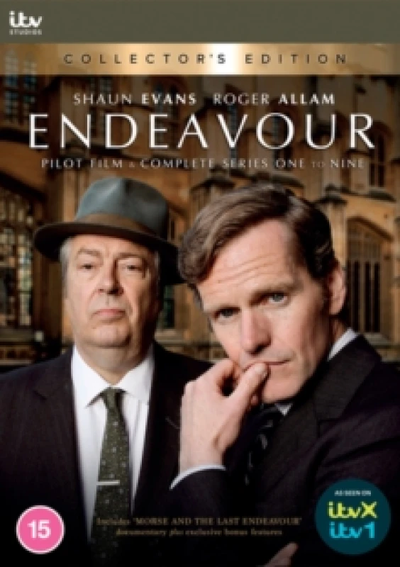 Image of Endeavour: Complete Series One to Nine (With Documentary) [DVD / Box Set (Collector's Edition)] TVFILM - DVD