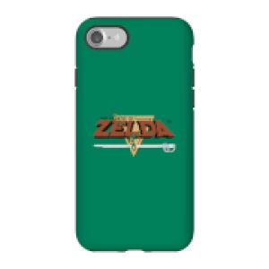 Image of Nintendo The Legend Of Zelda Retro Logo Phone Case - iPhone 7 - Tough Case - Gloss