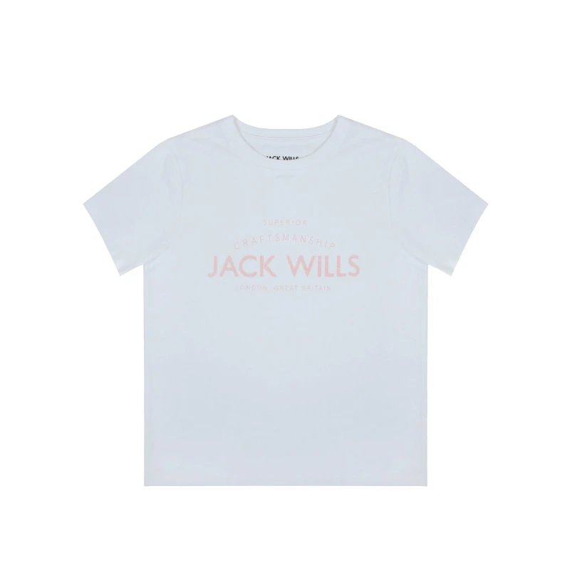 Image of Jack Wills Tee Junior - White White 7 - 8 Years