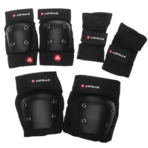 Image of Airwalk 3 Pack Skate Protection - Black