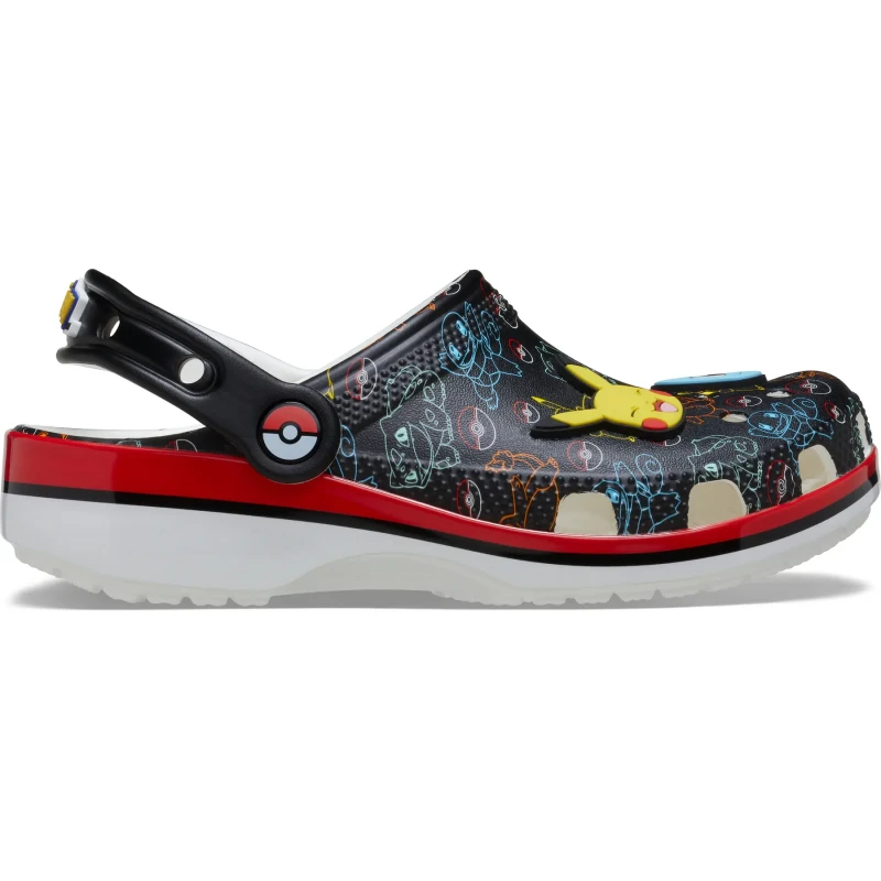 Image of Crocs Children's clogs Crocs Pokemon Classic Clog Noir Unisex 29/30