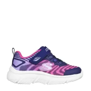 Image of Skechers Go Run 650 Fierce Flash Infant Trainers - Blue