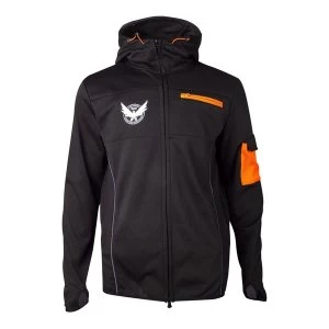 Image of The Division - M65 Operative Mens Medium Hoodie - Black/Orange