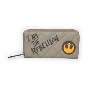 Image of Star Wars - Classic I Am The Rebellion Unisex Purse Wallet - Tan