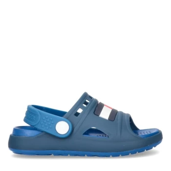 Image of Tommy Hilfiger Slingback Sliders - Blue