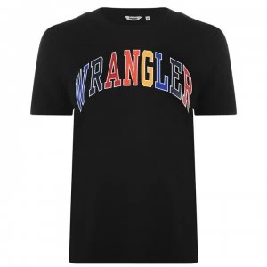 Image of Wrangler Regular T Shirt - Black