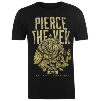 Image of Official Pierce The Veil T Shirt Mens - Black