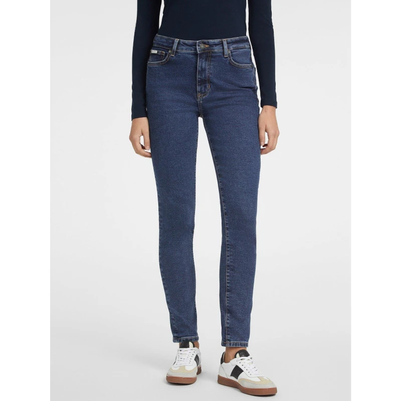 Image of Guess G05 Womens High-Rise Skinny Jeans 14968670 Blue