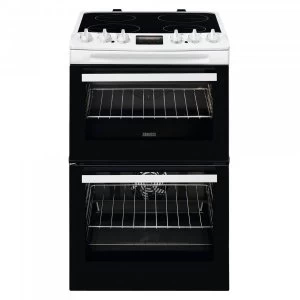 Image of Zanussi ZCV46250WA 55cm Electric Ceramic Cooker