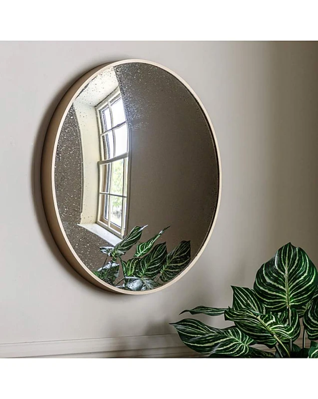 Image of Julita Round Convex Wall Mirror