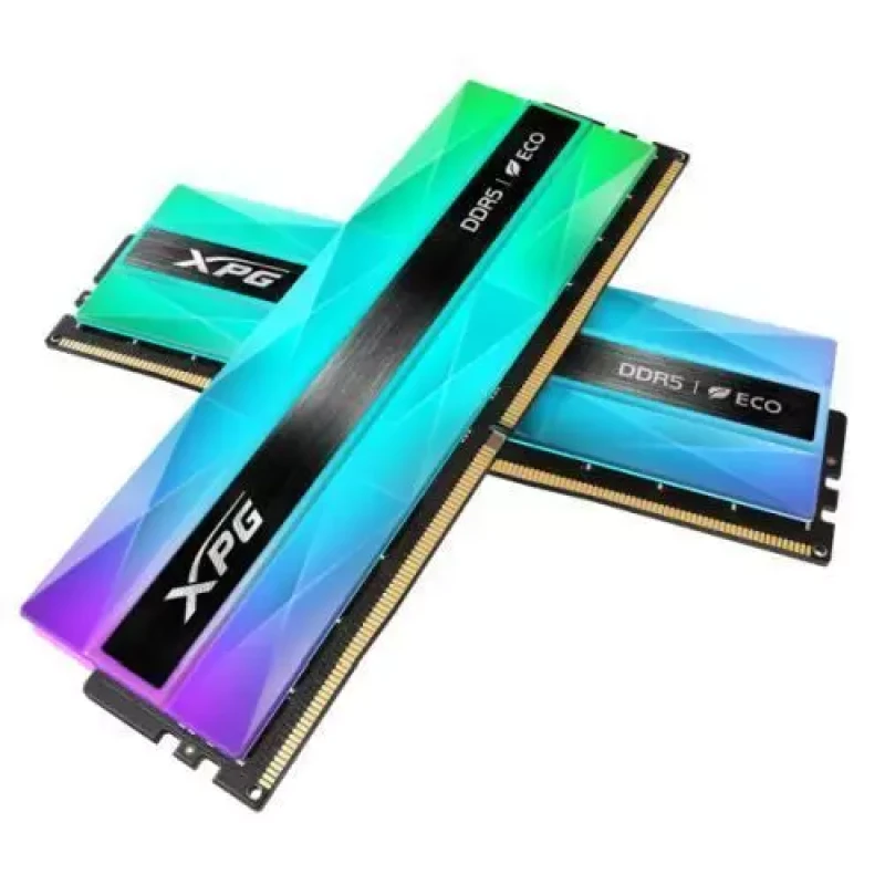 Image of ADATA XPG Lancer Neon RGB 32GB (2x16GB) 8000MHz CL38 DDR5 XMP EXPO Memory Kit - AX5U8000C3816G-DCLANRSG