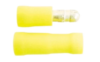 Image of Wiring Connectors - Yellow - Male Bullet - Pack of 2 PWN609 WOT-NOTS