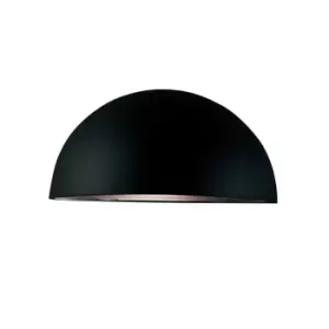 Image of Scorpius Maxi Outdoor Down Wall Lamp Black, E27, IP33