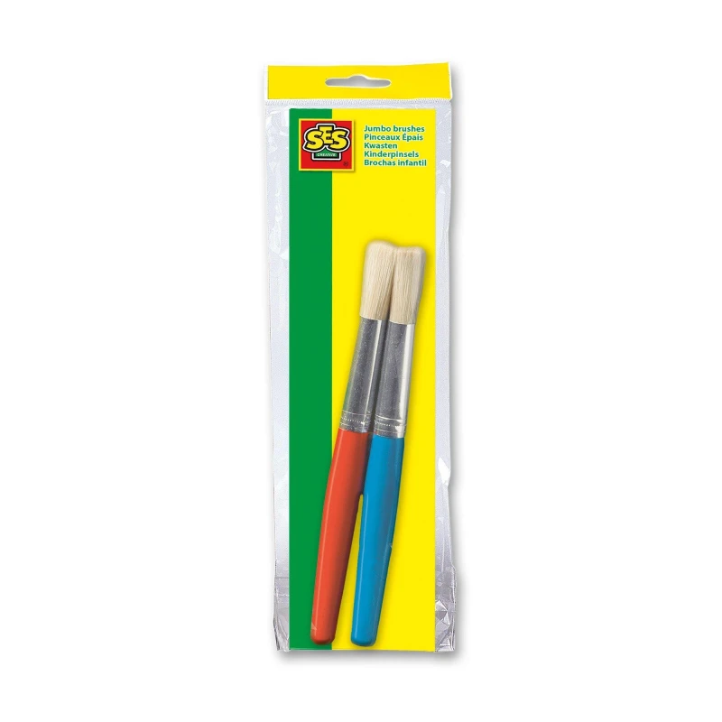 Image of SES Creative Jumbo brushes 2 pieces Multi unisex One Size