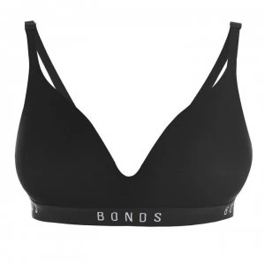 Image of Bonds Originals Triangle Bralette - Black BAC