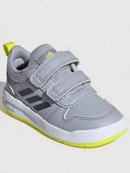 Image of adidas Infant's Tensaur Trainers - Silver, Size 3
