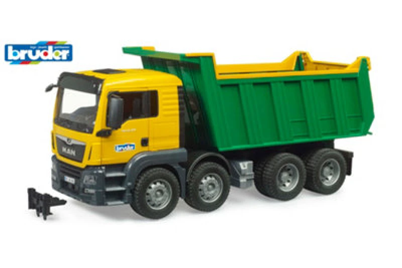 Image of Bruder Bruder 1:16 MAN TGS Tipper truck Detailed Vehicl Multi unisex 01:16