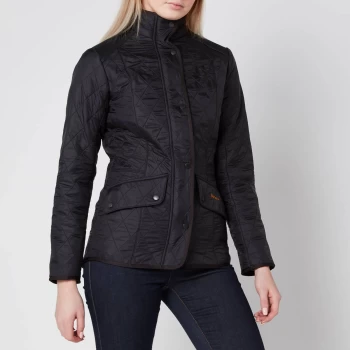 Image of Barbour Womens Cavalry Polarquilt Jacket - Black - UK 8