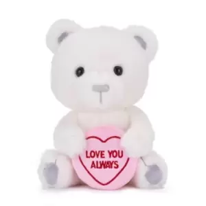 Image of Swizzels Love Hearts 22.5cm Luxury Love You Always Bear Soft Toy