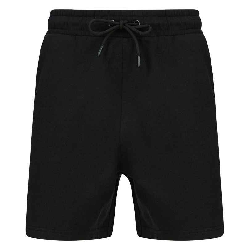 Image of Skinni Fit Mens Fashion Sweat Shorts in Black Size: XS Black Male XS