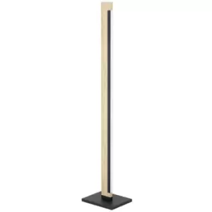 Image of Eglo - Camacho LED Integrated Floor Lamp Black, Brown
