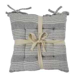 Image of Crossland Grove SG Recy Cott Str Seatpad Grey 430x430mm (2pk)