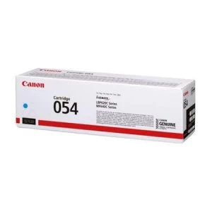 Image of Canon 054 Cyan Laser Toner Ink Cartridge