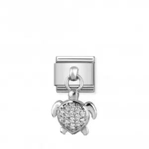 Image of Nomination Composable Classic Charm Silver Sea Turtle Link 331800/24