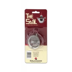 Image of Café Ole The Stal Mesh Ball Tea Infuser Strainer Sphere, Stainless Steel, 2-Inch Diameter
