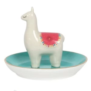Image of Lovely Llama Lady Jewellery Dish