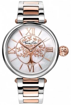 Image of Thomas Sabo Womens Glam And Soul Karma Rose Gold And Watch