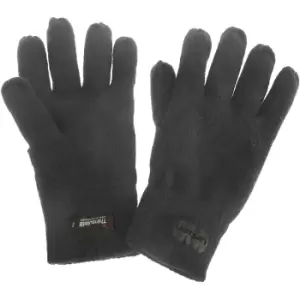 Image of Result Unisex Thinsulate Lined Thermal Gloves (40g 3M) (L-XL) (Charcoal)