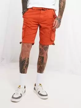 Image of Joe Browns Hit The Action Shorts - Red, Size 36, Men